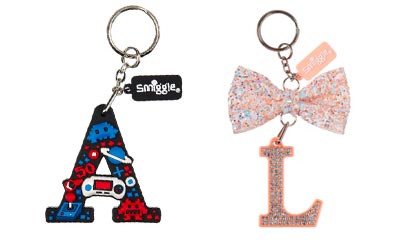 Free Alphabet Keyrings