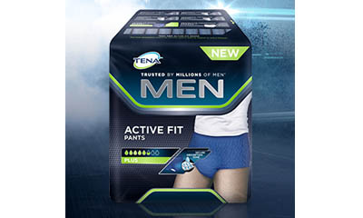 Get a free sample of TENA Men Active Fit Pants | OfferOasis.co.uk