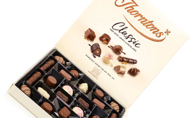 Free Box of Thorntons Classics Chocolates