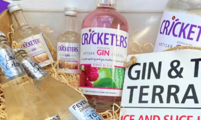 Win 1 of 3 Cricketers Gin Hamper