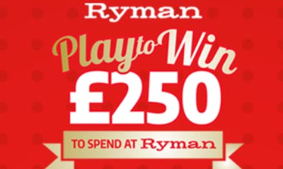 Free Â£250 Ryman Gift Card