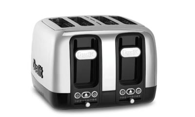 60% off the 4 Slot Toaster in Black