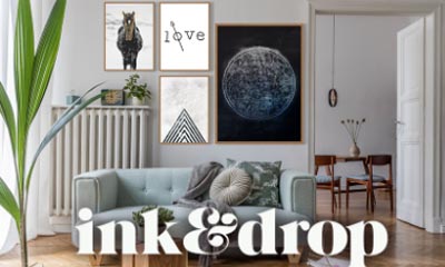 Win art prints from Ink & Drop