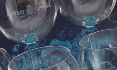 Free Bombay Sapphire Glasses