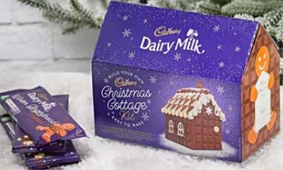 Free Cadbury Christmas Cottage Kits