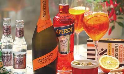 Win a Case Of Prosecco & An Aperitivo Box