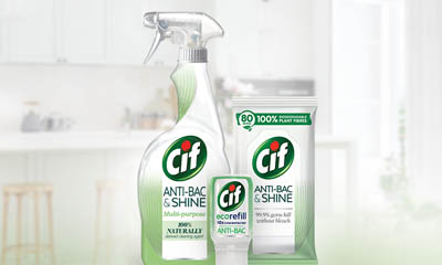 Free Cif Anti-Bac & Shine Set