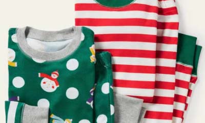 Cosy Kids Snowmen Xmas Twin Pack of PJs