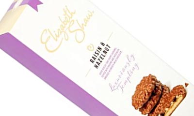 Free Elizabeth Shaw Raisin & Hazelnut Biscuits