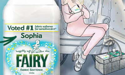 Free Personalised Fairy Non-Bio Fabric Conditioner