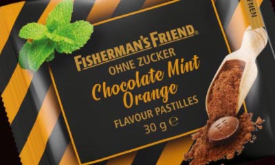 Free Fisherman's Friend Chocolate Mint Orange Bar