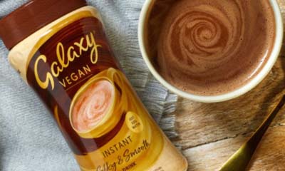 Win 1 of 10 Galaxy Vegan Instant Hot Chocolate Jars