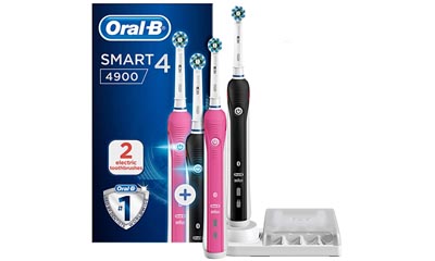 £130 off Oral-B 2 Electric Toothbrushes