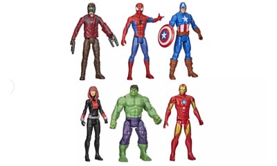 Half Price pack of 6 Marvel Avengers Toys