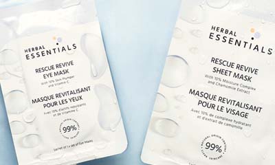 Free Herbal Essentials Sheet & Eye Mask