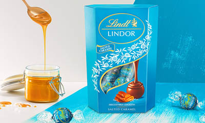 Free Box of Lindor Salted Caramel Chocolates