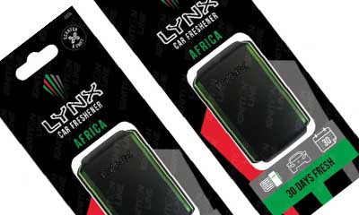 Free Lynx Africa Car Air Freshener