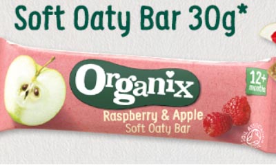 Free Organix Oaty Fruit Bar