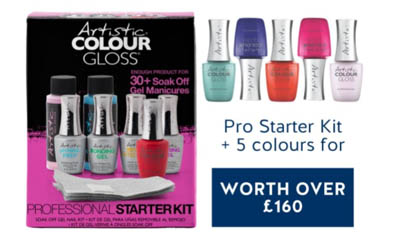 Win an Artistic Nail Design Pro Starter Kits