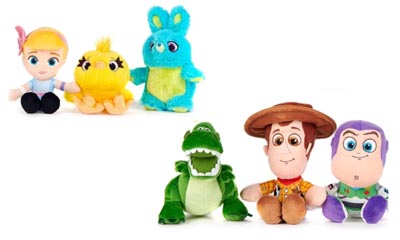 Win a Toy Story 4 soft toy bundle