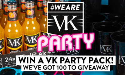 Free VK Alcopop Party Pack