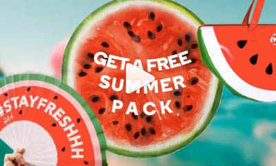 Free What-a-Melon Fan & Bag