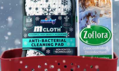 Free Minky Anti-Bacterial Cleaning Pads