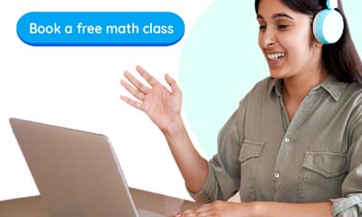 Free 60 Minute Maths Class from Cuemath