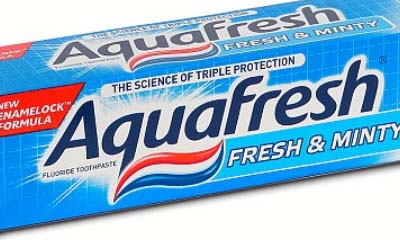 Free Aquafresh Fresh & Minty Toothpaste