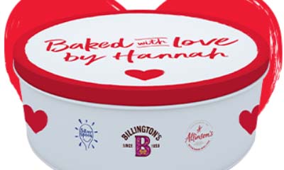 Free Billington's Bake with Love Tins