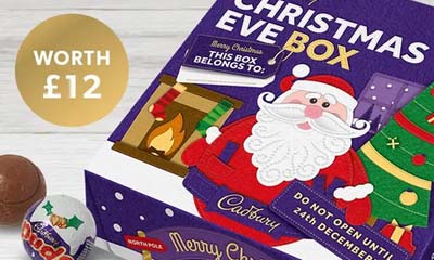 Free Cadbury Xmas Eve Box