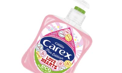 Free Bottles of Carex Love Hearts Hand Wash