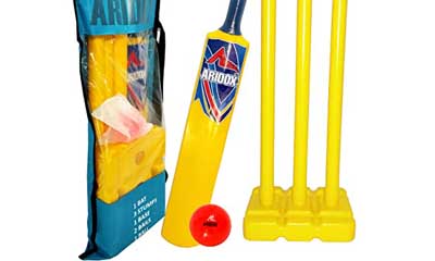 Free Cricket Bat & Ball