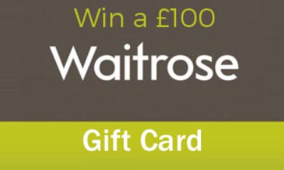 Win £100 Waitrose gift cards