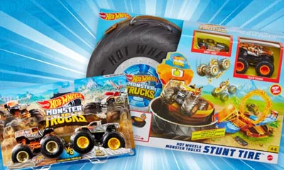 Win Hot Wheels Monster Truck bundle