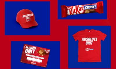 Free KitKat T-Shirt, Caps & Chunky Bars