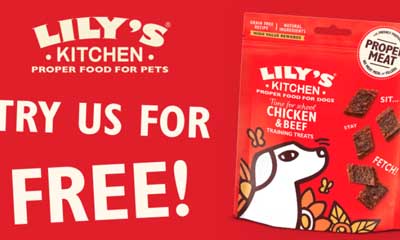 Free Lily's Kitchen Training Treats