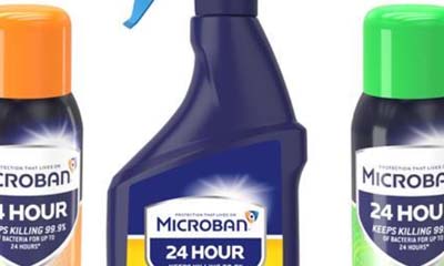 Free Microban 24 Sanitising Spray