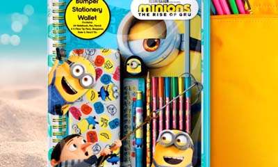 Free Minions Bumper Stationery Sets