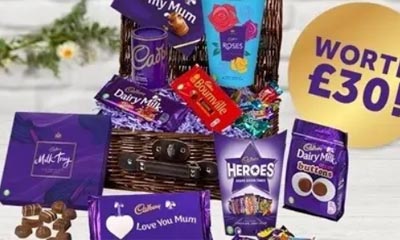 Free Mothers Day Cadbury Hamper