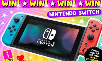 Win a Nintendo Switch with Go Girl Mag