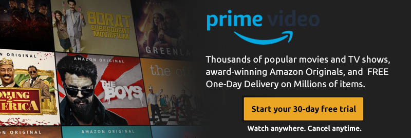 Start your 30 day free trial of Amazon Prime - Cancel any time.
