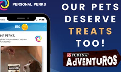 Free pack of Purina AdVENTuROS