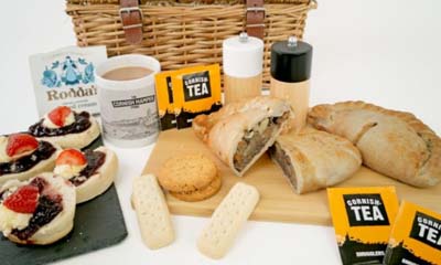 Free Cornish Pasty and Cream Tea Hampers