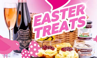 Free Easter Treats Cream Tea Hamper