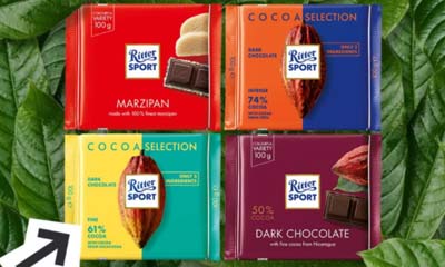 Free Ritter Sport Vegan Chocolate