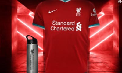 Win signed Liverpool FC merchandise