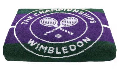 Free Wimbledon branded towels