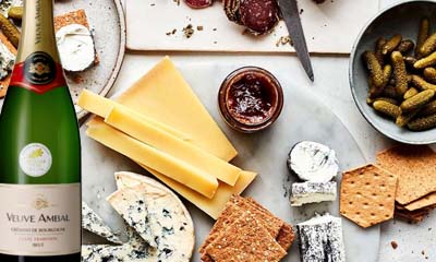 Win 1 of 5 Cheese & Sparkling Wine Bundles