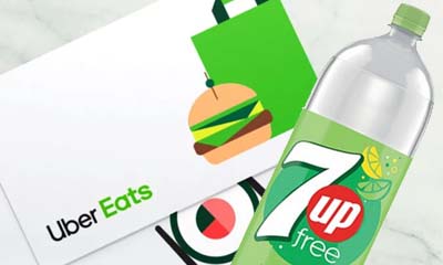 Free 7up 2L Bottle & £25 Uber Eats Vouchers